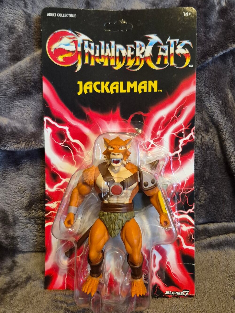 Jackalman Thundercats Wave 1 Retro-style Action Figure Super7 - READ